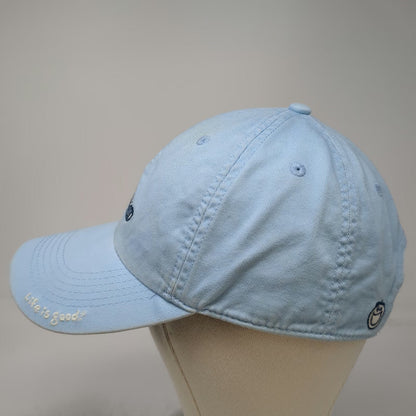 Life is Good Baseball Cap Blue One Size Sneakers Graphic Slideback Cotton Hat