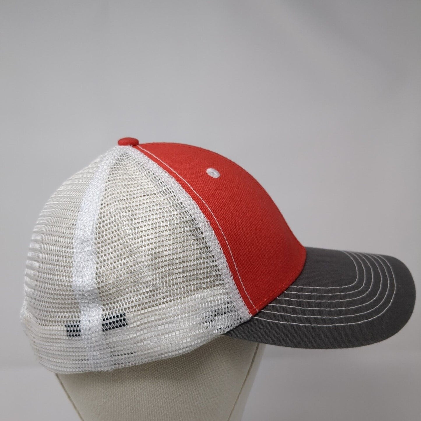 Glacier Snapback Mesh Back Trucker Hat Multi One Size Colorblock