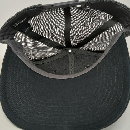Port Authority Trucker Hat Black One Size PortaPros Embroidered Patch Snapback