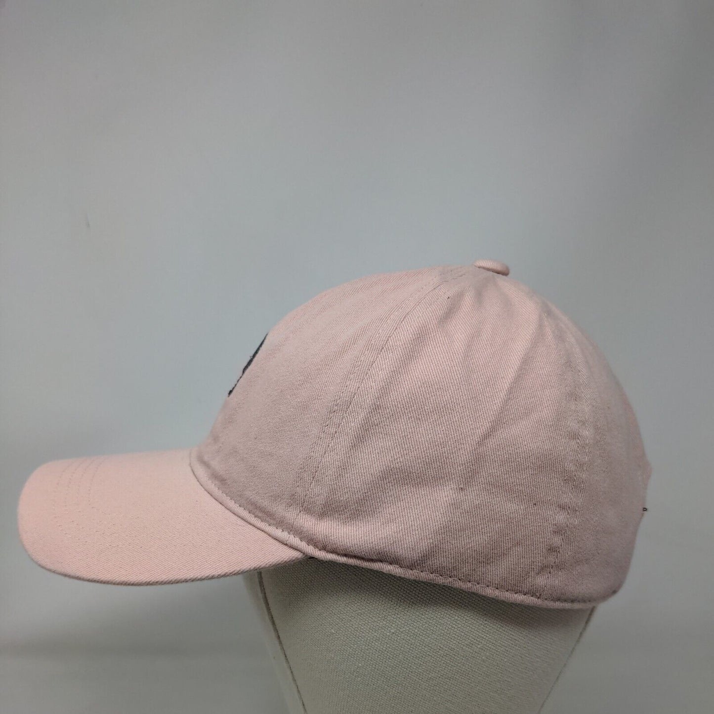 Elephant Slideback Hat Pink OSFM Embroidered 6 Panel David And Young