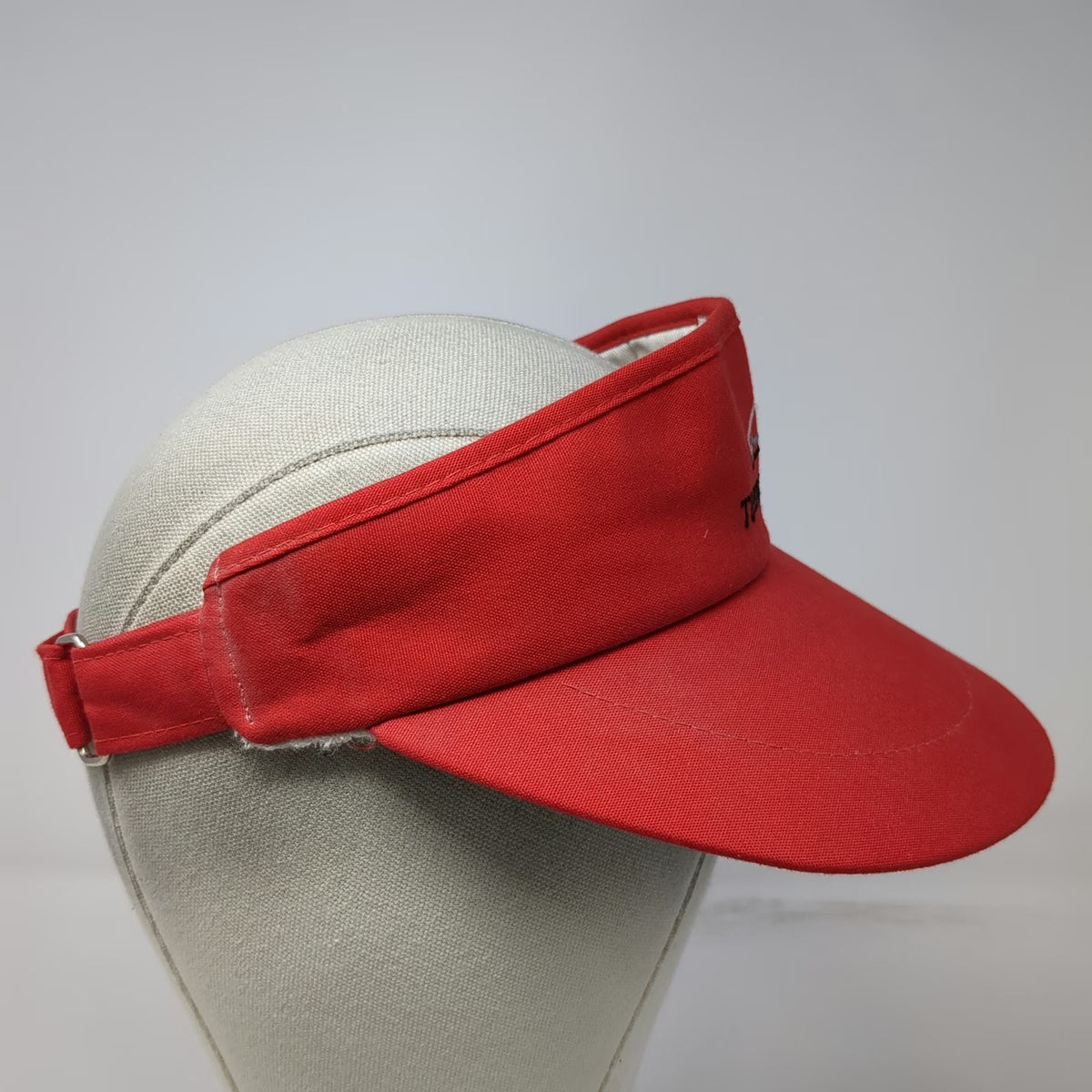 Imperial Tijeras Creek Golf Hat Red Visor One Size Slideback Green Underbrim