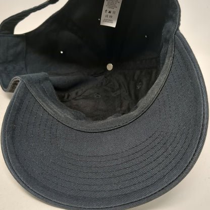 Nike Baseball Cap Blue One Size Adjustable Heritage86 Cotton Slideback Logo Hat
