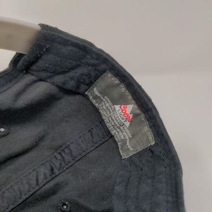 Coors Light Snapback Hat Black OSFM Adjustable 6 Panel Outdoor Cap