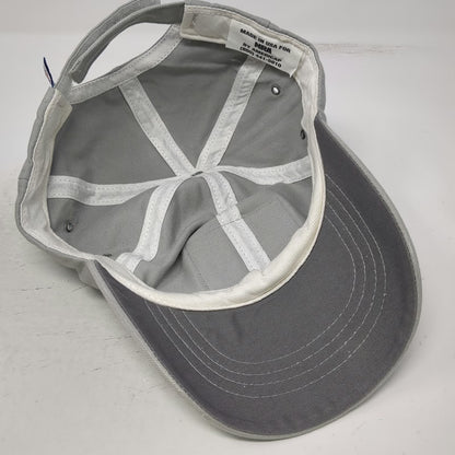 Americap Baseball Cap Gray One Size NRA High Caliber Club Patch Made in USA hat