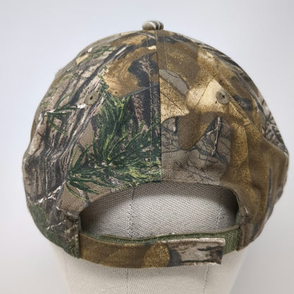 K-Products Emerson Hat Baseball Cap Brown One Size Camouflage Cotton Strapback
