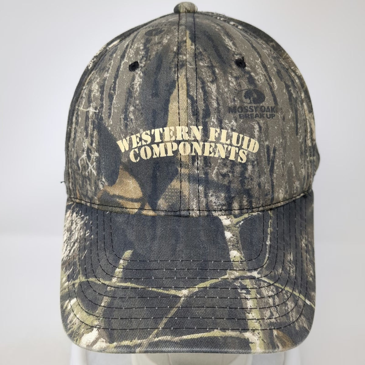 Vitronic Four Seasons Snapback Hat Green One Size Mossy Oak Camo Western Fluid