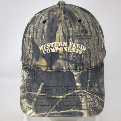 Vitronic Four Seasons Snapback Hat Green One Size Mossy Oak Camo Western Fluid