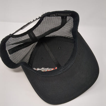 Valley Agronomics LLC Snapback Trucker Hat Black OSFA Mesh Back Solid