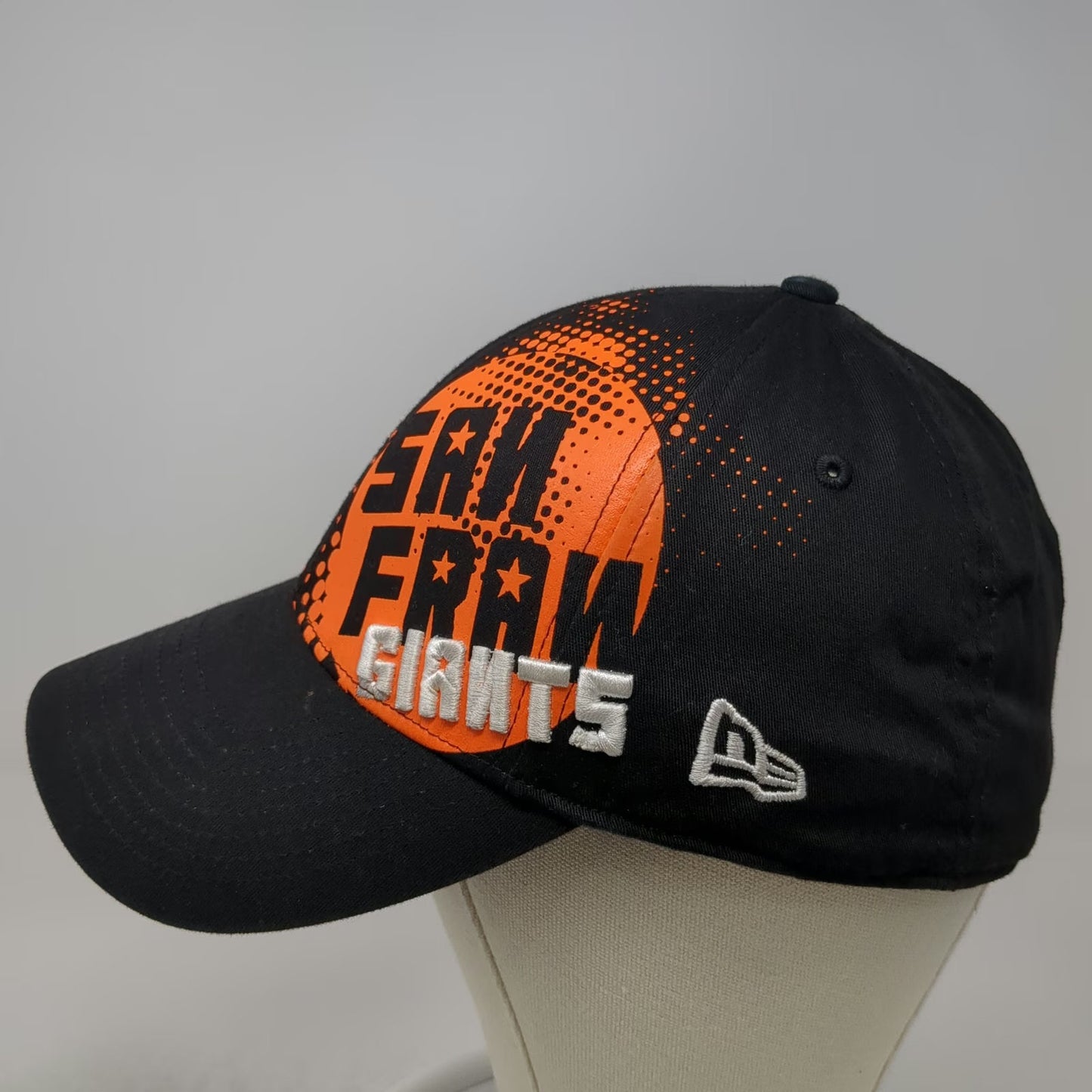 San Francisco Giants MLB New Era Baseball Cap Black L 39THIRTY Stretch Fit Hat