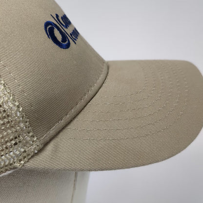 Cintas Baseball Cap Beige OSFM Consolidated Communications Mesh Strapback Hat