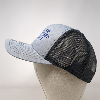 T.A. of Southern Idaho Snapback Trucker Hat Gray OSFA Mesh Back