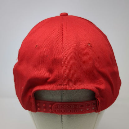 KC 5 Panel Red One Size Snapback Doug Mayer Trucking Rupert ID Green Brim Hat