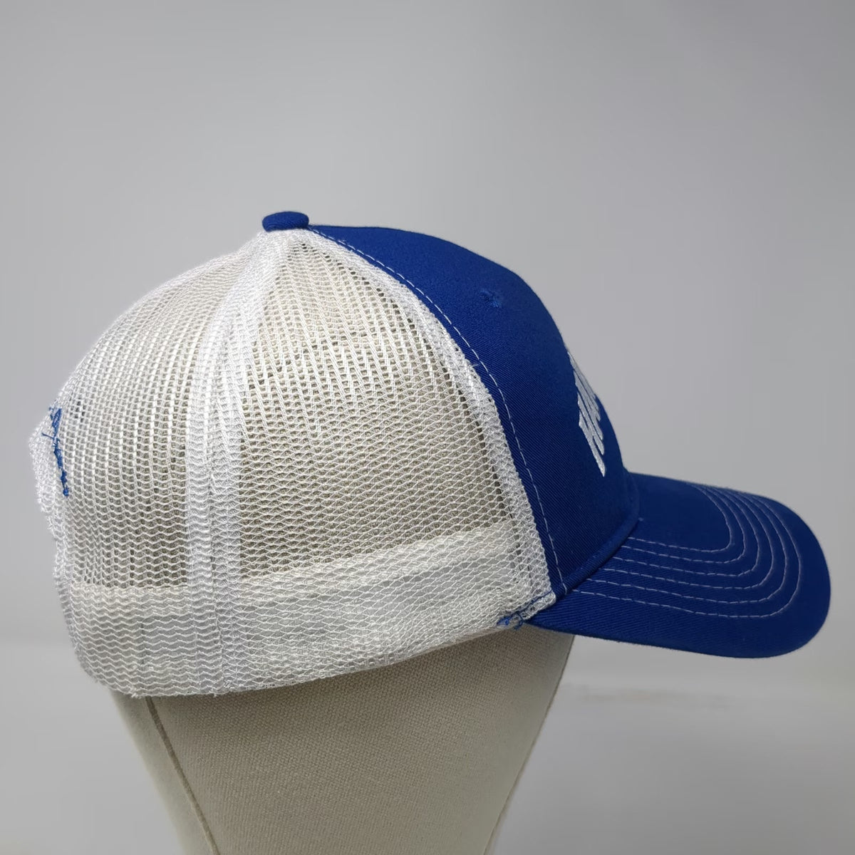 Harpoon Trucker Hat Blue White One Size Mesh Snapback Love Beer Love Life