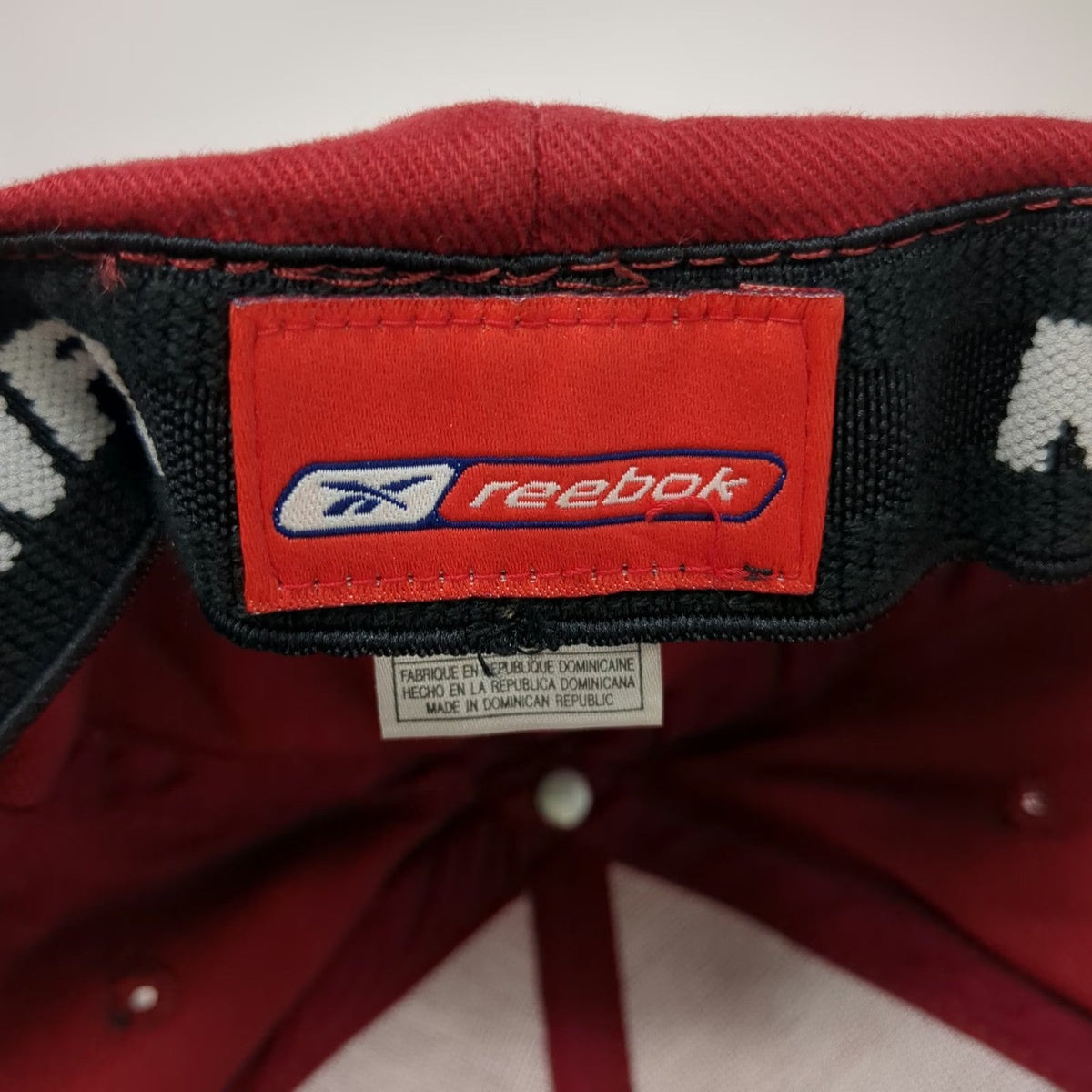 San Francisco 49ers NFL Reebok Red Cap One Size Stretch Fit Embroidered Logo Hat