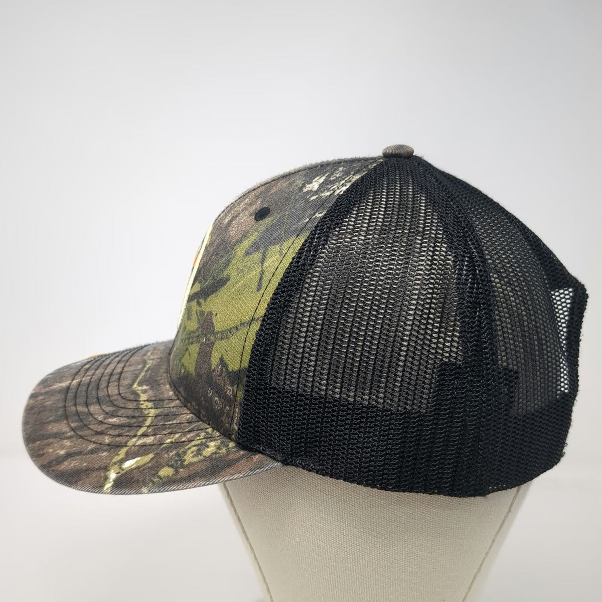 Hammette Trucker Hat Green Black Camo One Size Snapback Chemical Containers