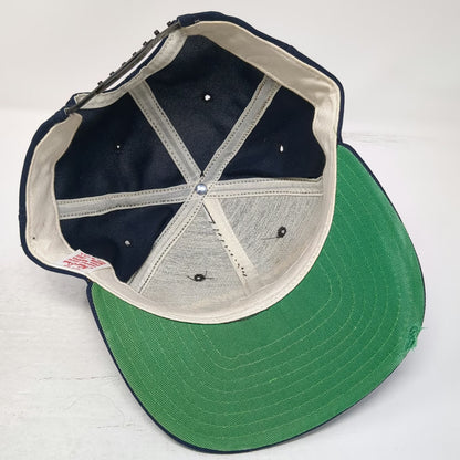 New Era Snapback Blue L Hat Democratic Convention NYC-92 Green Underbrim Poly