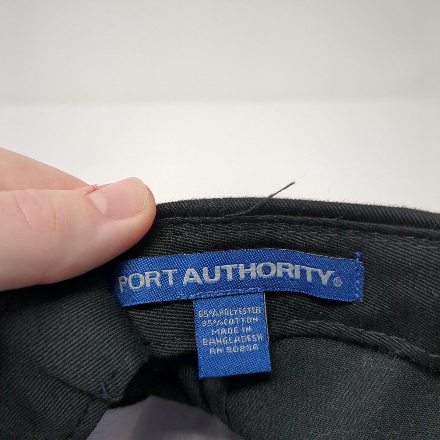 Panera Bread Slideback Hat Black One Size Adjustable Embroidered Port Authority