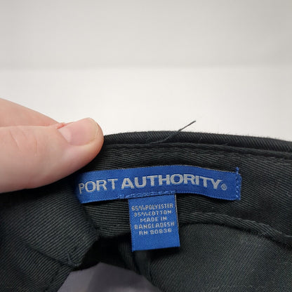 Panera Bread Slideback Hat Black One Size Adjustable Embroidered Port Authority