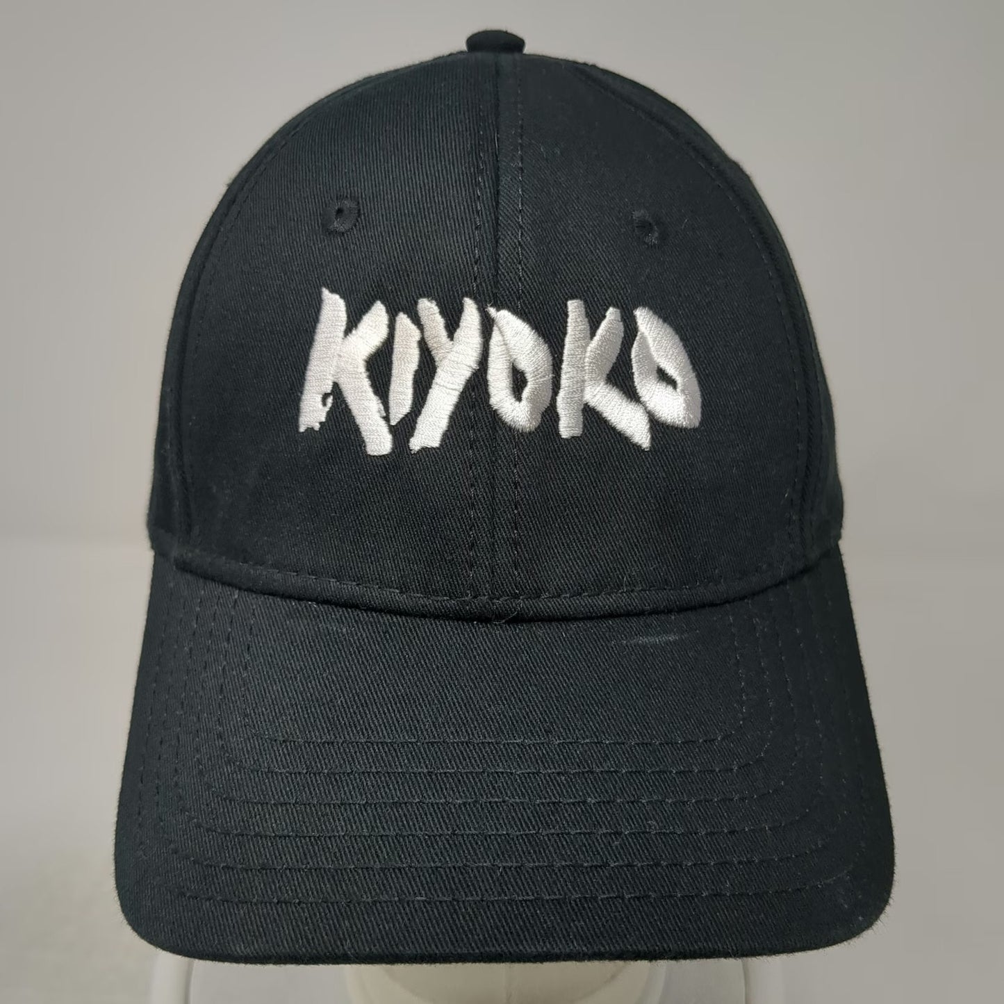 Otto Baseball Cap Black One Size Embroidered Kiyoko Graphic Hat Strapback