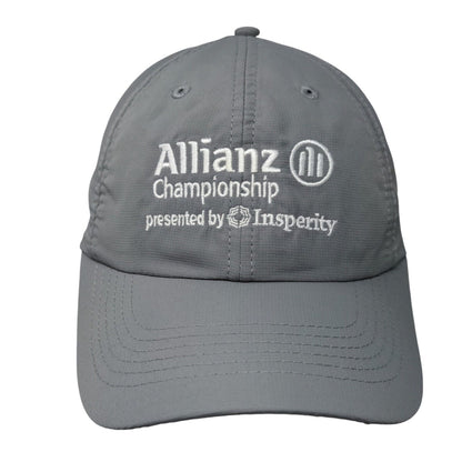Allianz Championship Insperity Strapback Hat Gray OSFA Embroidered Imperial