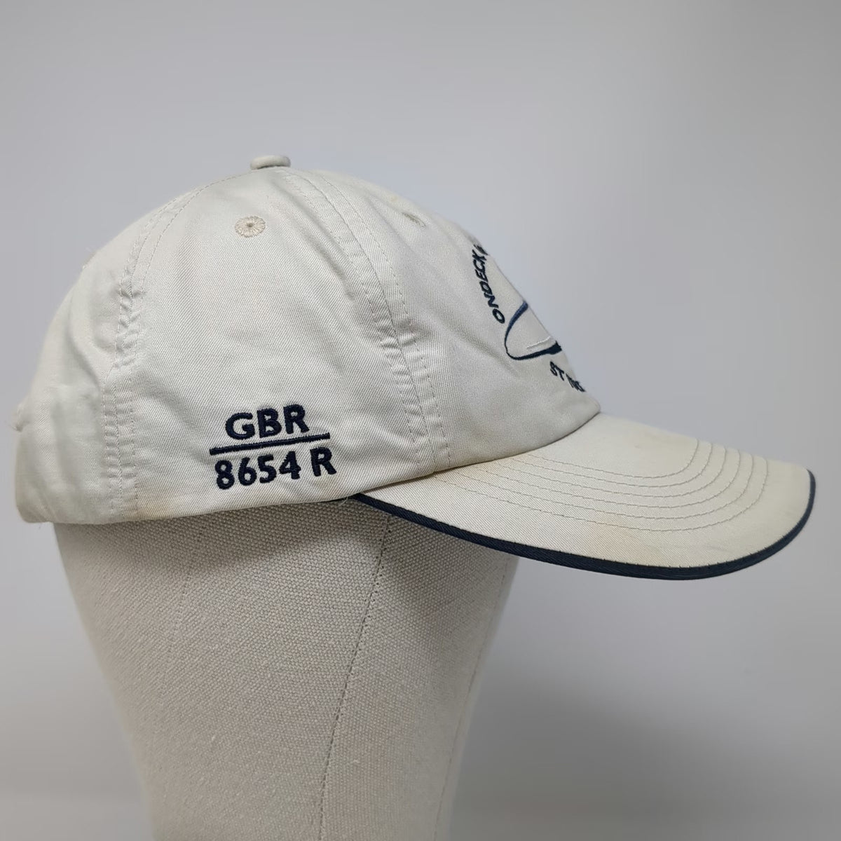 Gear For Sports Baseball Cap Beige One Size Ondeck Ocean Racing USVI Sailing Hat