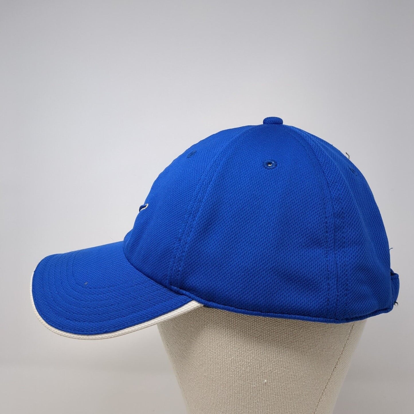 Nike Strapback Golf Hat Blue One Size Adjustable Embroidered 6 Panel Polyester