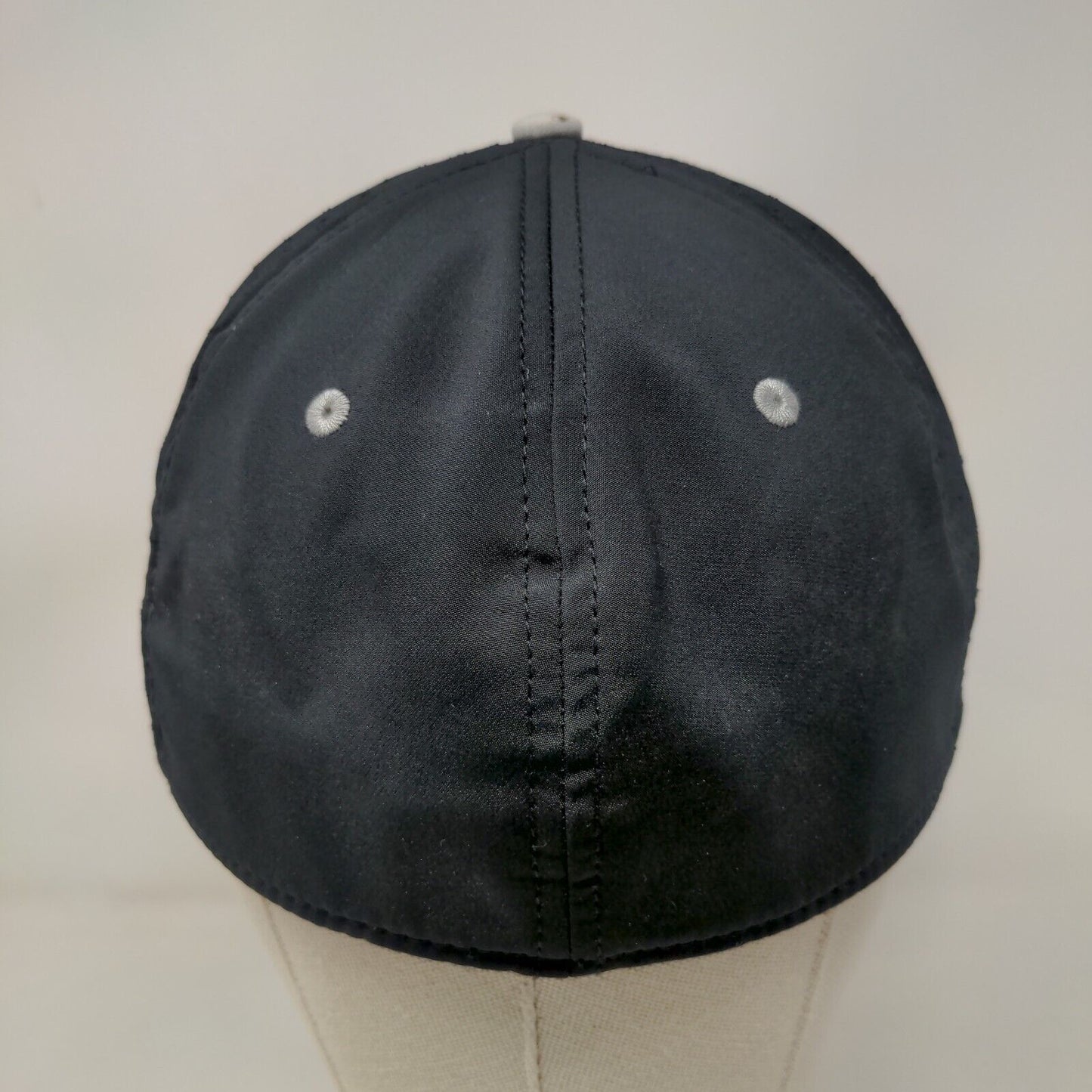 The Game Pro Fitted Hat Black Size M Embroidered O Lion Logo