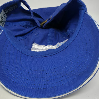 K-Products Baseball Cap Blue One Size BASF We Create Chemistry Slideback Hat