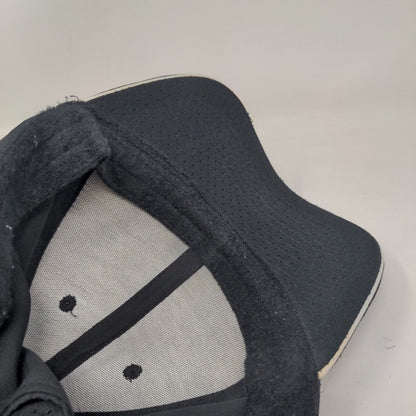 WearGuard Slideback Hat Black One Size Adjustable Solid Blank 6 Panel