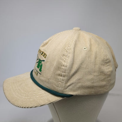 Goldminer's Daughter 5 Panel Beige One Size Hat Corduroy Rope Skiing Mountain