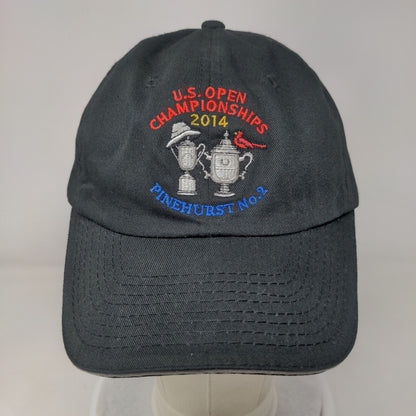 US Open Championships 2014 Slideback Hat Black One Size Pinehurst No. 2