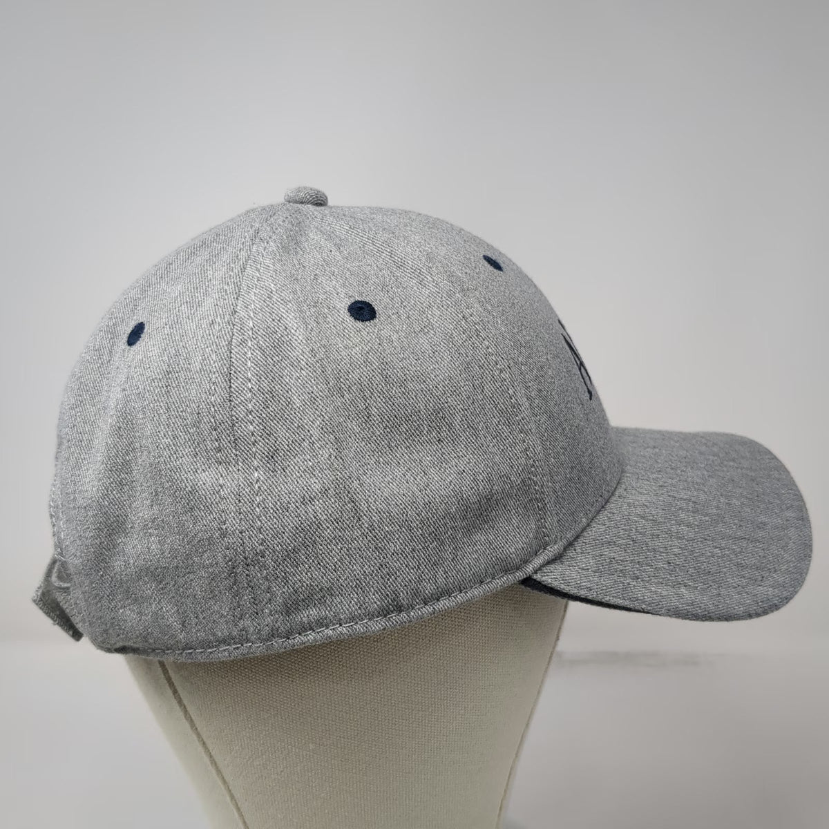 Princess Baseball Cap Gray One Size Alaska Moose 1959 Strapback Cotton Hat