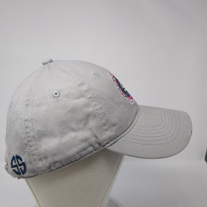 Simply Southern Mandala Slideback Hat Gray One Size Solid Adjustable