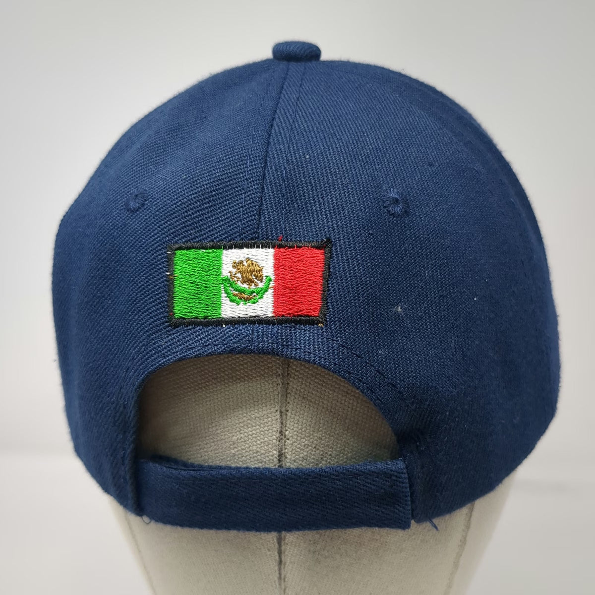 UNICAP Unlimited Vacation Club Blue One Size Baseball Cap Mexico Flag Hat