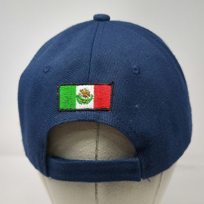 UNICAP Unlimited Vacation Club Blue One Size Baseball Cap Mexico Flag Hat