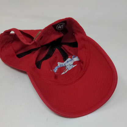 John Patrick Sands Jr. Memorial Golf Outing Slideback Hat Red OSFA Embroidered