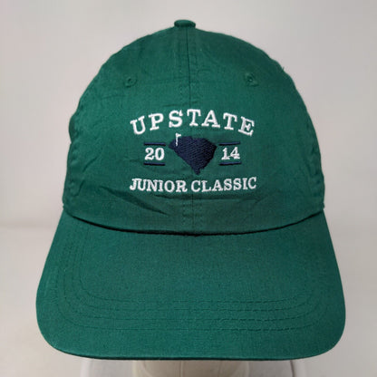 Upstate 2014 Junior Classic P. Lewis Strapback Hat Green Extreme Fit Embroidered