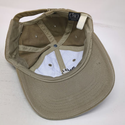 Smith-Western Idaho Elk Brown Baseball Cap One Size Slideback Embroidered Hat