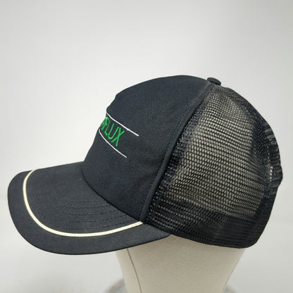 SKM Trucker Hat Black Green White One Size Magnaflux Snapback Mesh Made in USA