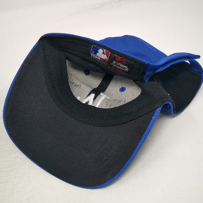 OC Sports MLB Los Angeles Dodgers Baseball Cap Blue One Size Strapback Mesh