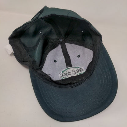 The Rec Dec St. Pete Strapback Hat Green OSFM Embroidered 6 Panel