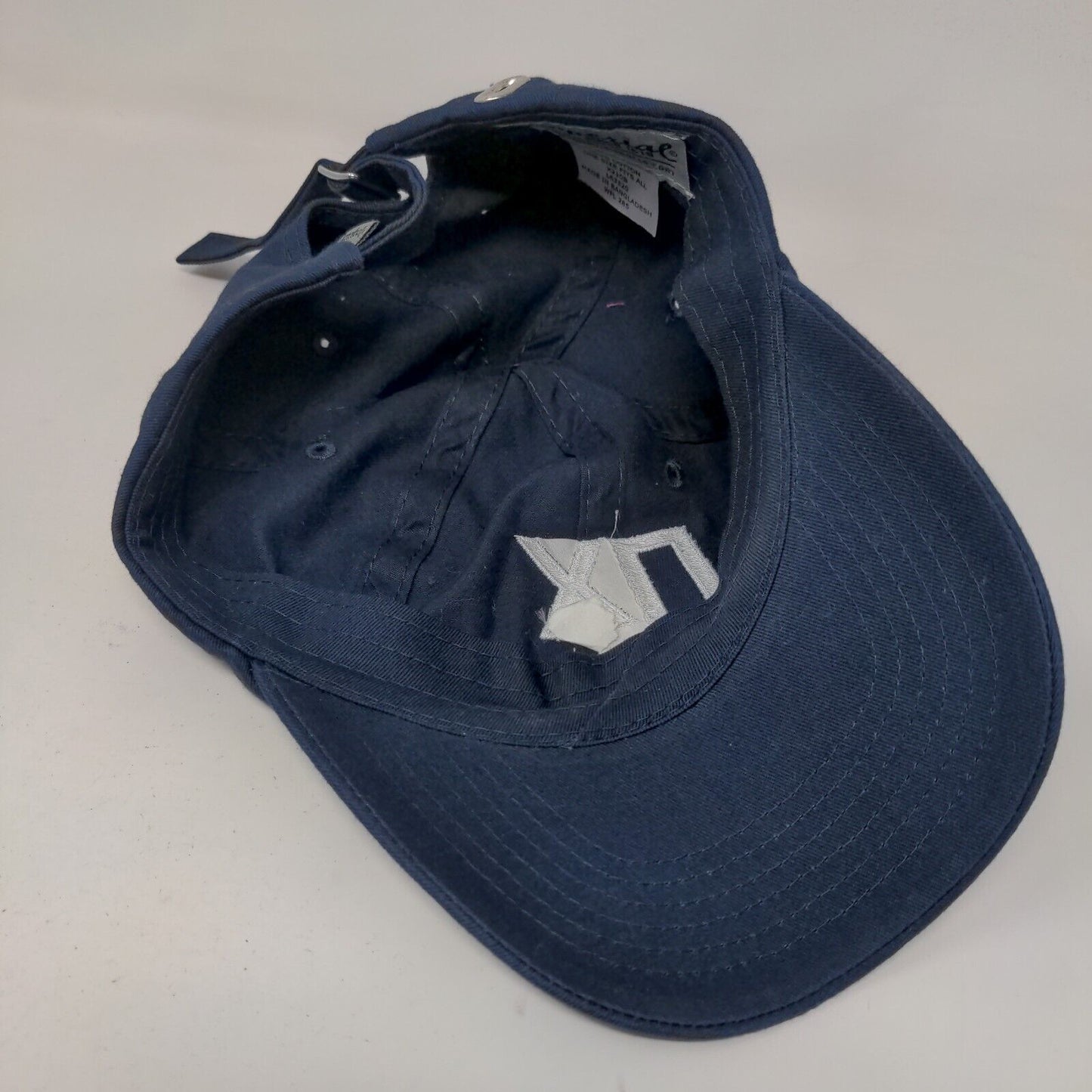 Auburn Slideback Hat Blue OSFA Embroidered Adjustable Imperial