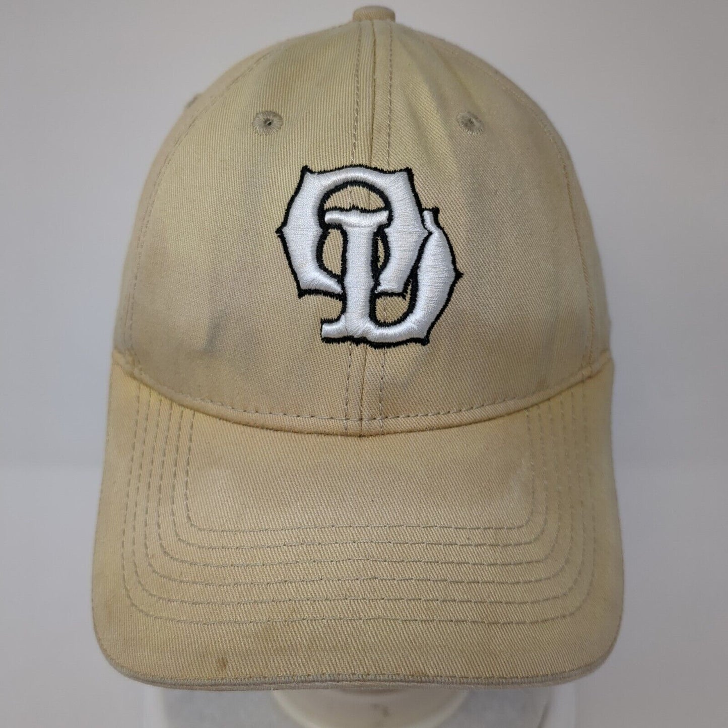 Old Dominion Freight Line Strapback Hat Tan OS Adjustable Embroidered Atlanta