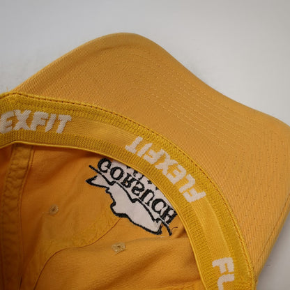 Flexfit Baseball Cap Yellow One Size Fitted Gorsuch Outfitters Vail Fish Hat
