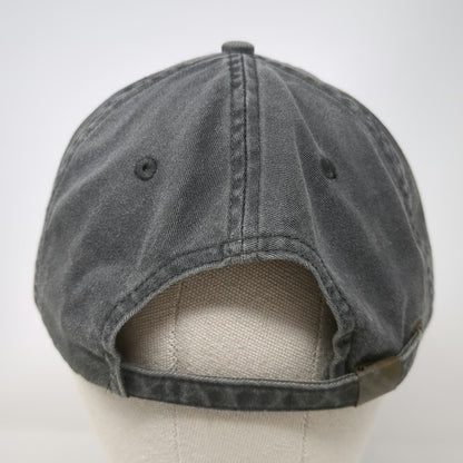 Anvil Baseball Cap Gray One Size Intercoastal Corporation Slideback Logo Hat