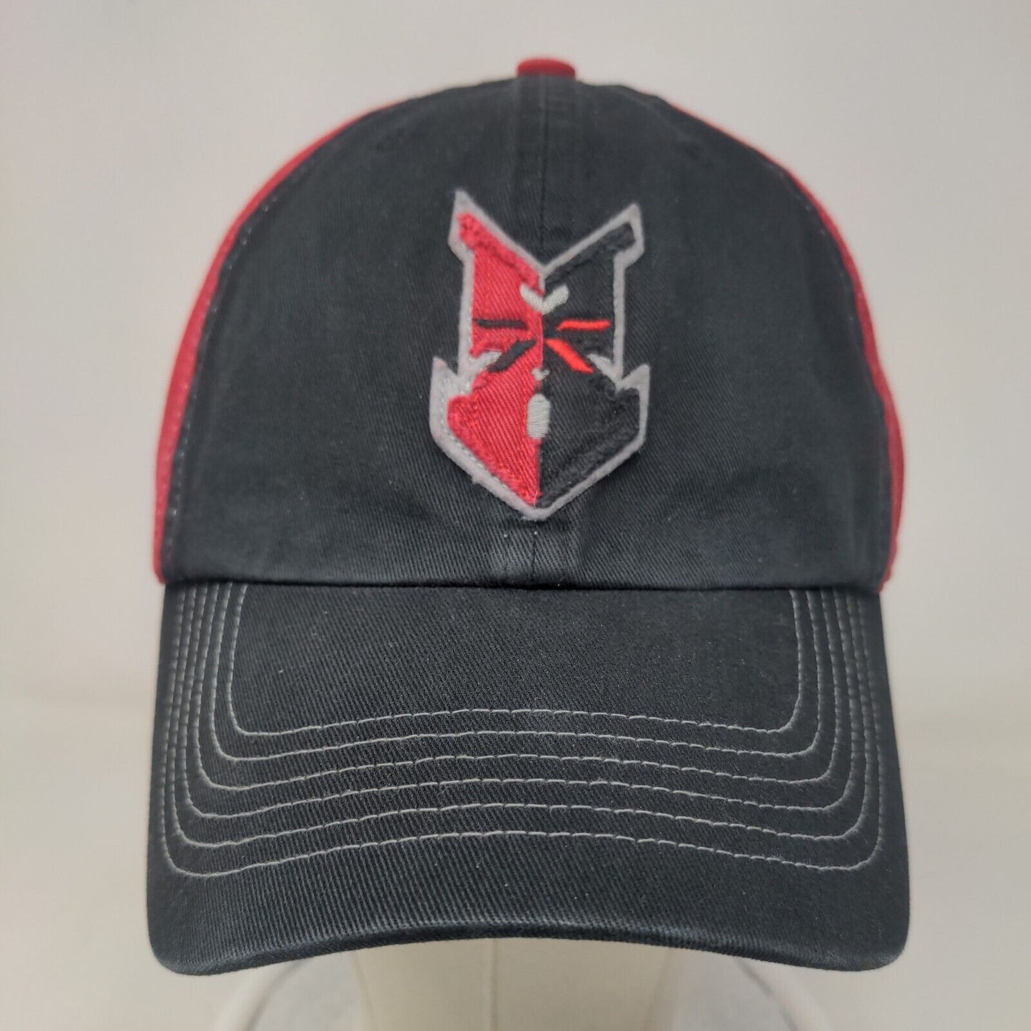 '47 Twins Indianapolis Indians Fitted Hat Black Red Size L Embroidered Logo