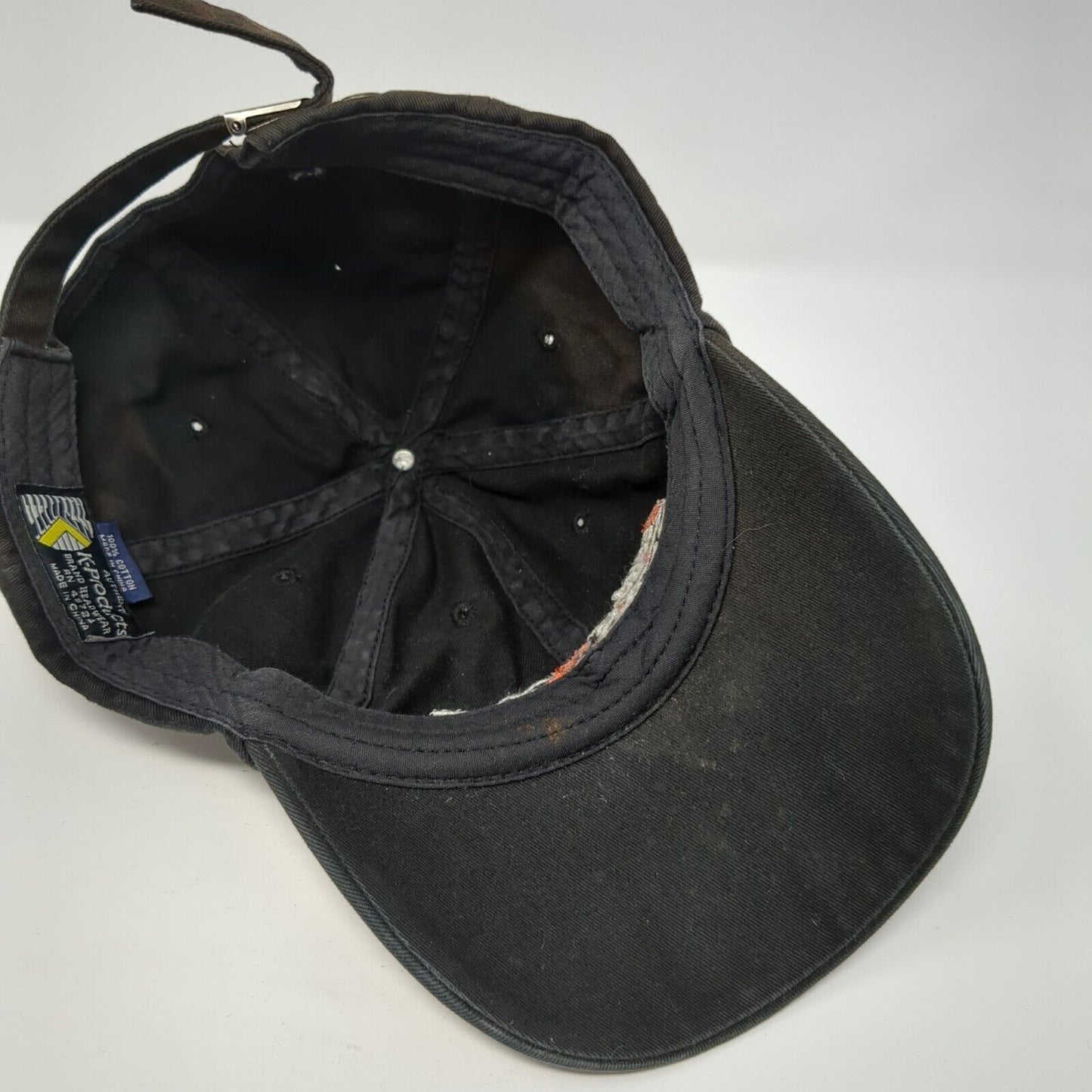 Echo Bear Cat Slideback Hat Black One Size Embroidered K-Products