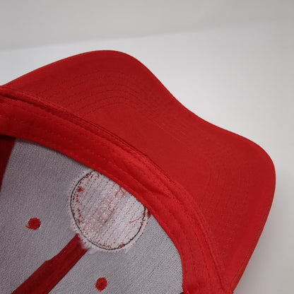 Mazatlan Just Add Water Snapback Trucker Hat Red OS 57cm Mesh Back Kndit Caps