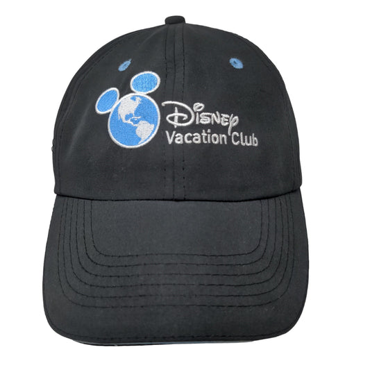 Disney Vacation Club Men's Slideback Hat Black Embroidered Logo Mickey