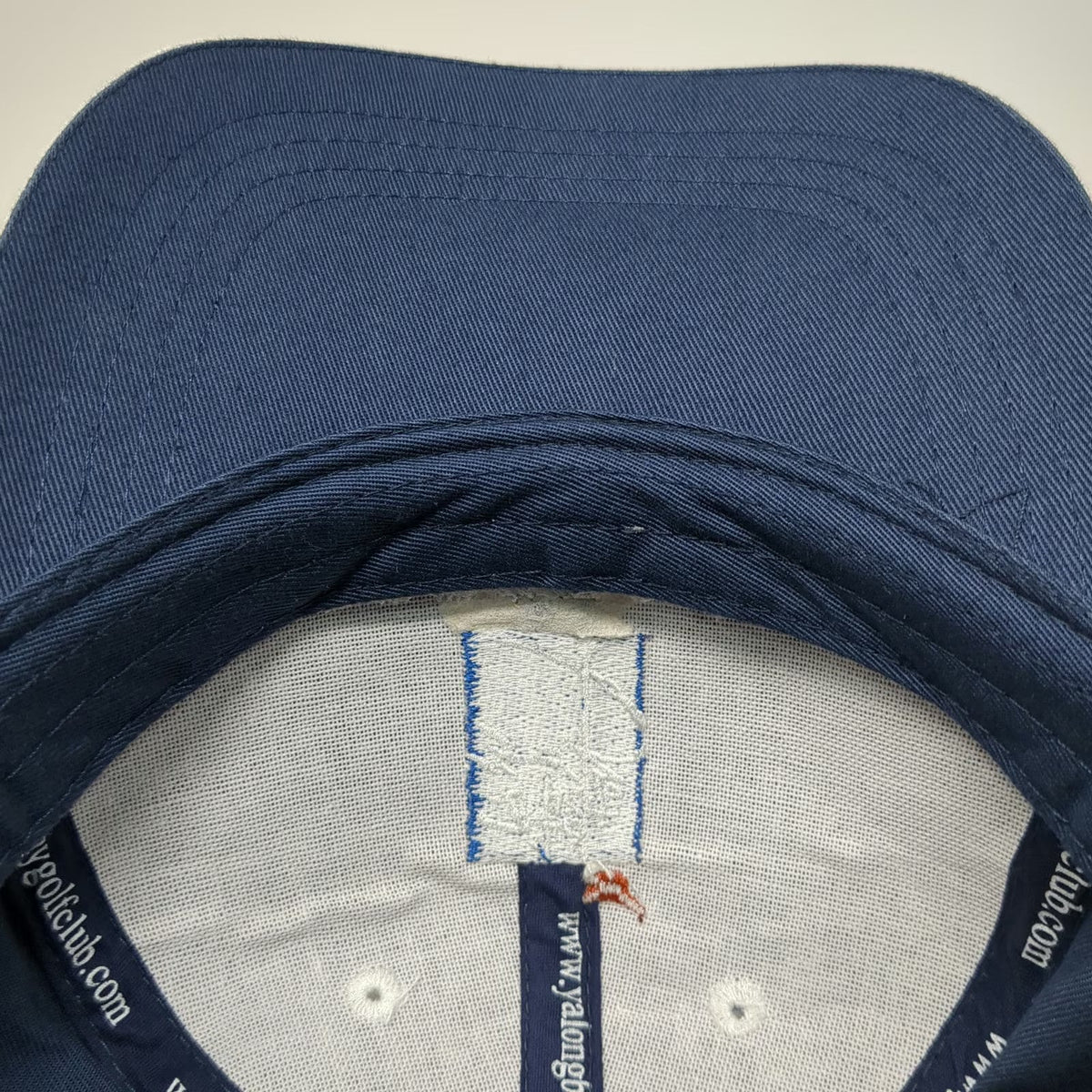 Yalong Bay Golf Club Baseball Cap Blue One Size Slideback Sanya China Logo Hat